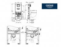 MODULO de CISTERNA EMPOTRADA RAPID SLX GROHE